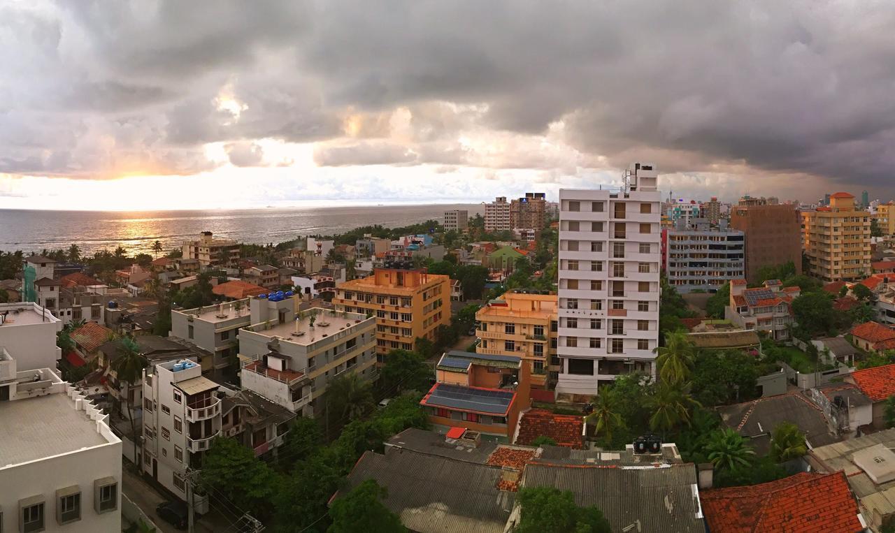 City Tower, Luxury 2 Two Bed Seaview Apartment Colombo 拉维尼亚山 外观 照片